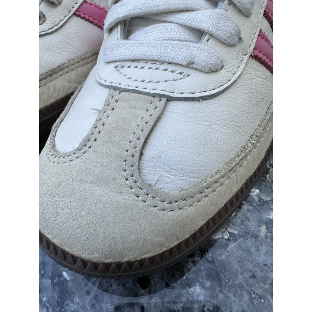 adidas Samba OG Women’s 5.5 White/Lucid Pink IG1962, Gum Sole - Picture 7 of 13
